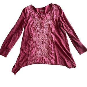 Women's floral Embroidered Top (F7)